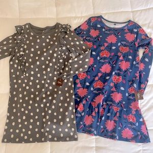 2 New Girls Dresses, size 12, Tea Collection